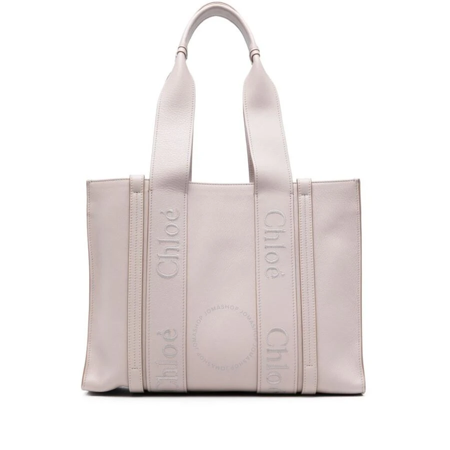 Chloé Chloe Medium Woody Leather Tote Bag 1
