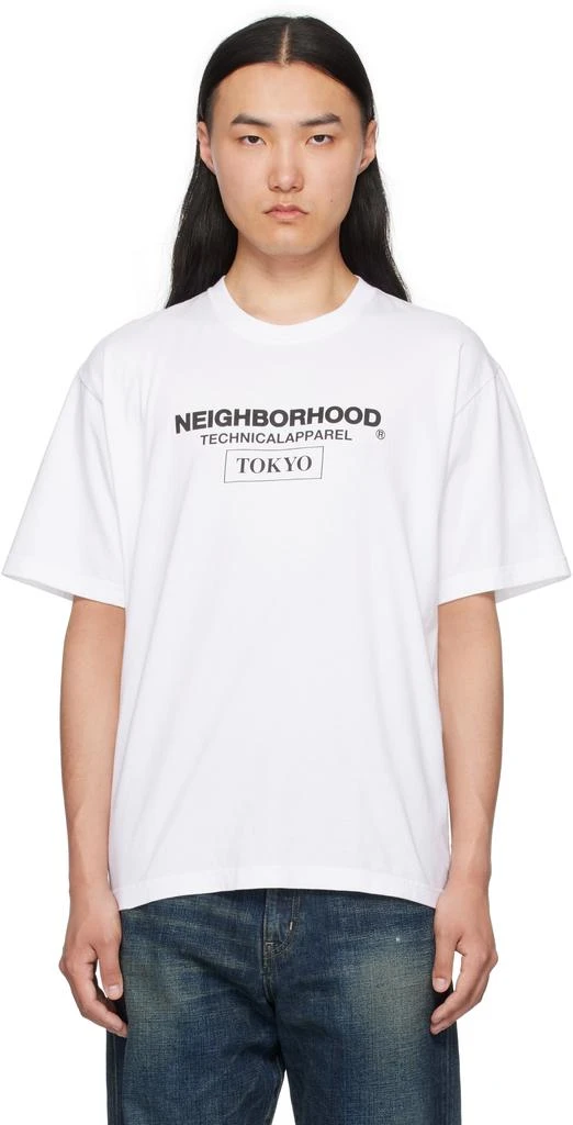 NEIGHBORHOOD White N.H SS-16 T-shirt