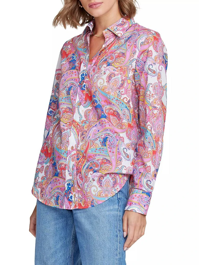 Robert Graham Carrie Paisley Cotton Shirt 4