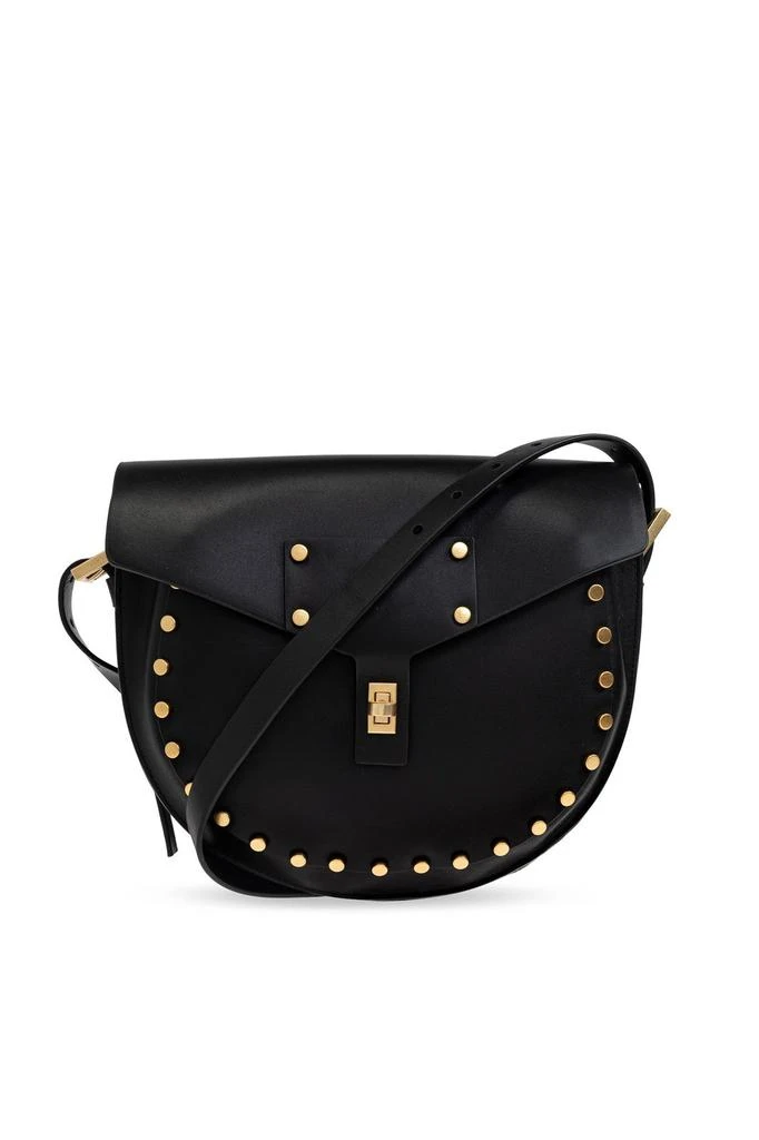 ALL SAINTS Allsaints Studded Saddle Crossbody Bag 1
