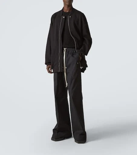 Rick Owens Jumbo Flight cotton jersey hoodie 2