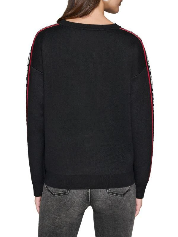 Karl Lagerfeld Paris Logo Karl Emoji Graphic Sweater 2
