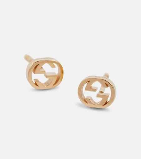 Gucci Interlocking G 18kt gold earrings 4