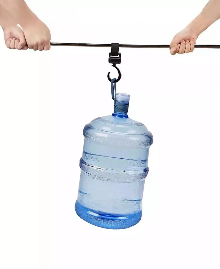 Sunveno Baby Stroller Hooks with Velcro Straps Set of 2 8