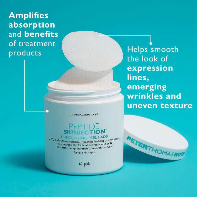 Peter Thomas Roth Peptide Skinjection Exfoliating Peel Pads