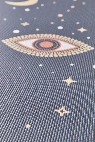 DENY Designs Emanuela Carratoni For Deny Mystical Galaxy Yoga Mat 3