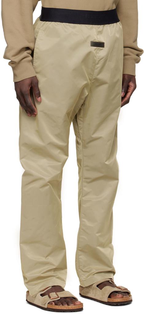 Essentials Tan Nylon Lounge Pants