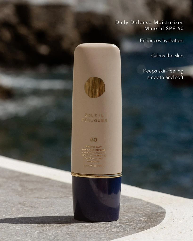 SOLEIL TOUJOURS Mineral Ally Daily Face Defense SPF 60, 1.3 oz. 5