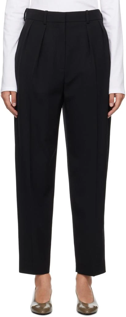 The Row Black Corby Trousers 1