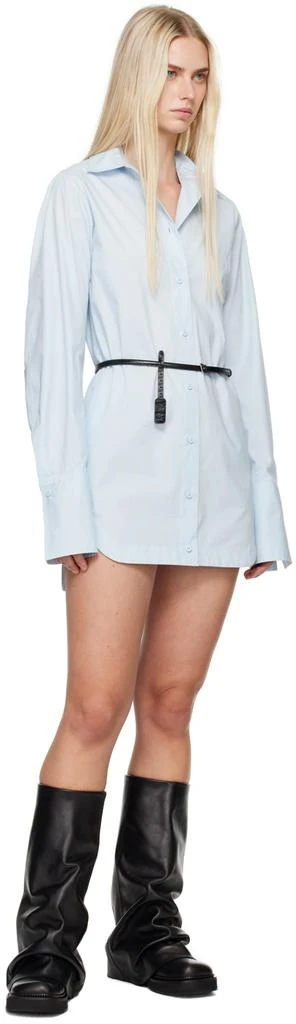 The Attico Black Pin-Buckle Belt