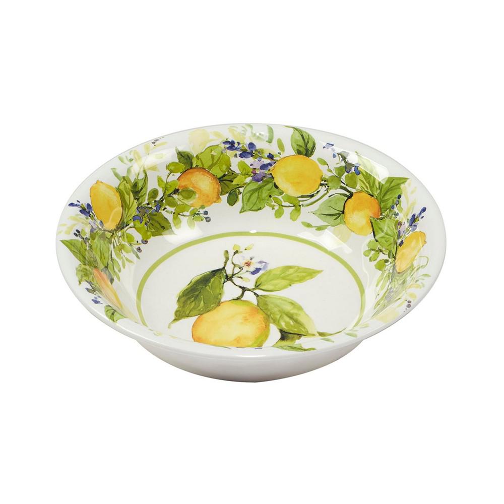 Certified International Certified Lemon Zest 6 Piece Melamine All Purpose Bowl