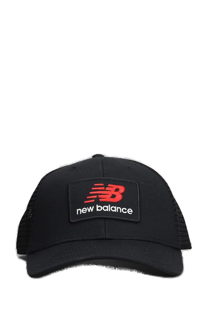 キャップ New Balance Stacked Wappen logo ball cap 5FT2285 New Balance Men's Stacked Patch Logo Trucker Cap | Academy
