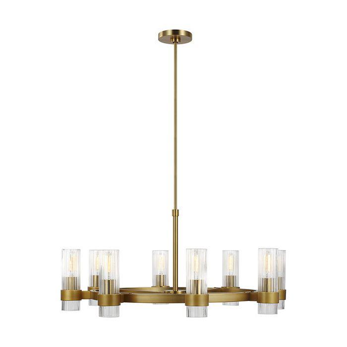C&M by Chapman and Myers Chapman & Myers Geneva 8 Light Chandelier