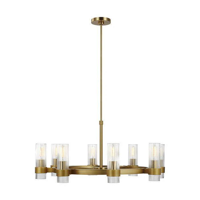 C&M by Chapman and Myers Chapman & Myers Geneva 8 Light Chandelier 1