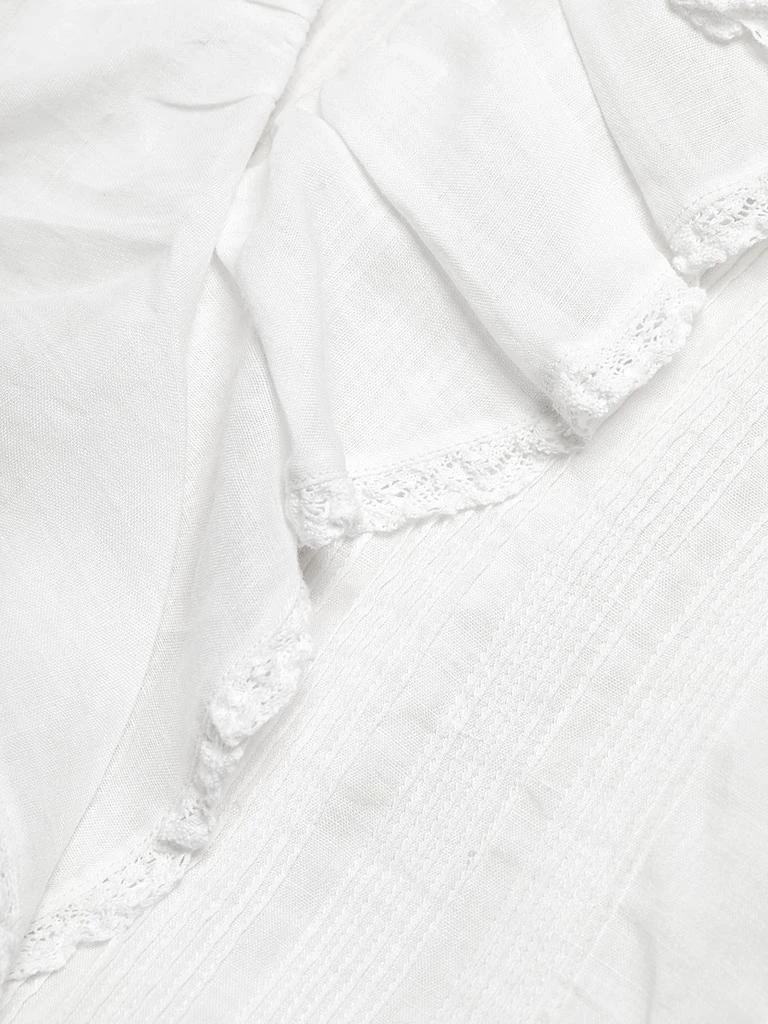 DÔEN Piper Belted Ruffled Minidress 8