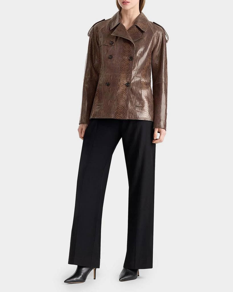 Mackage Dolores-SNK Double-Breasted Leather Jacket 2