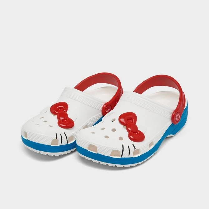 CROCS Girls' Big Kids' Crocs x Hello Kitty Classic Clog Shoes 3