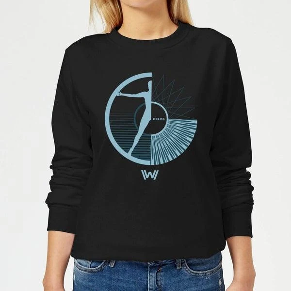 Original Hero Westworld Hello, I'm Aeden Women's Sweatshirt - Black 1