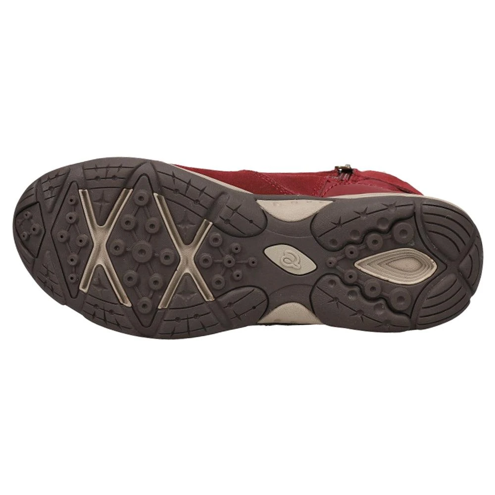 Easy Spirit Elk Round Toe Zippered Pull On Booties 5