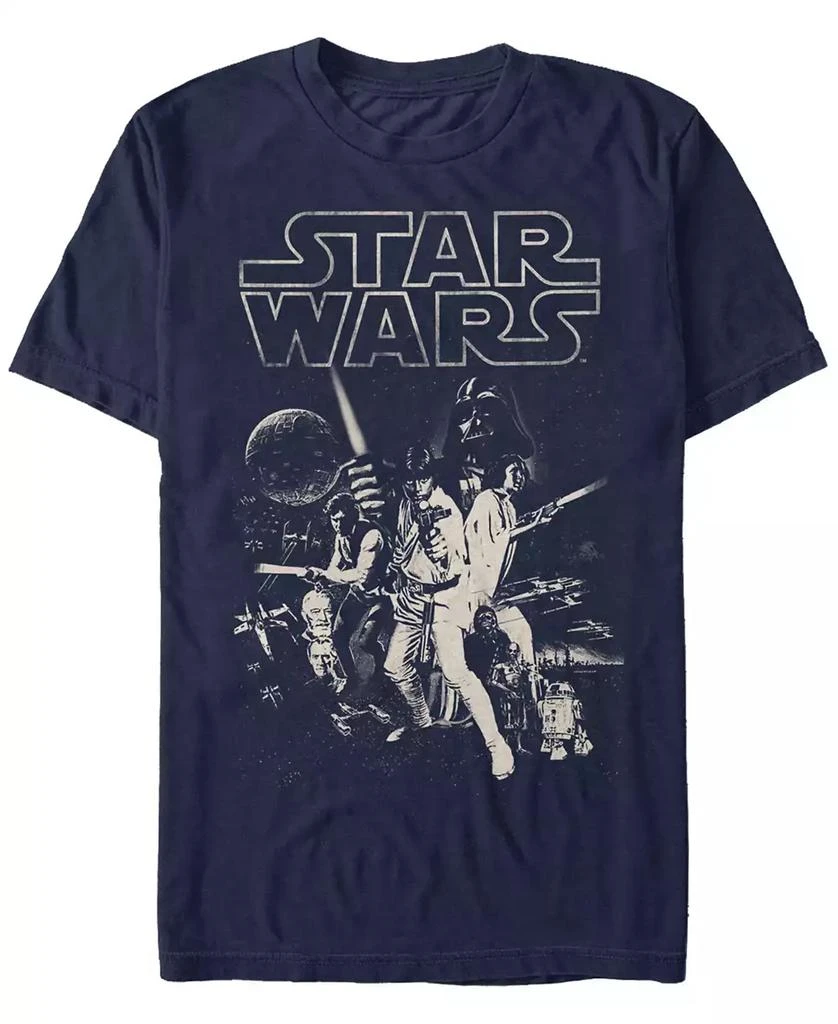 Star Wars Star Wars Men's Classic Character Collage Short Sleeve T