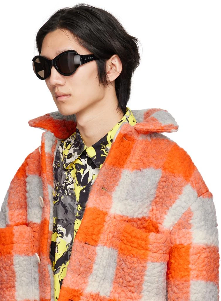 Alexander McQueen Black Futuristic Sunglasses 4