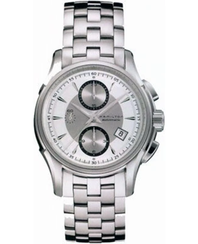 Hamilton Hamilton Jazzmaster Auto Chrono Silver Dial Stainless Steel Men's Watch H32616153 1