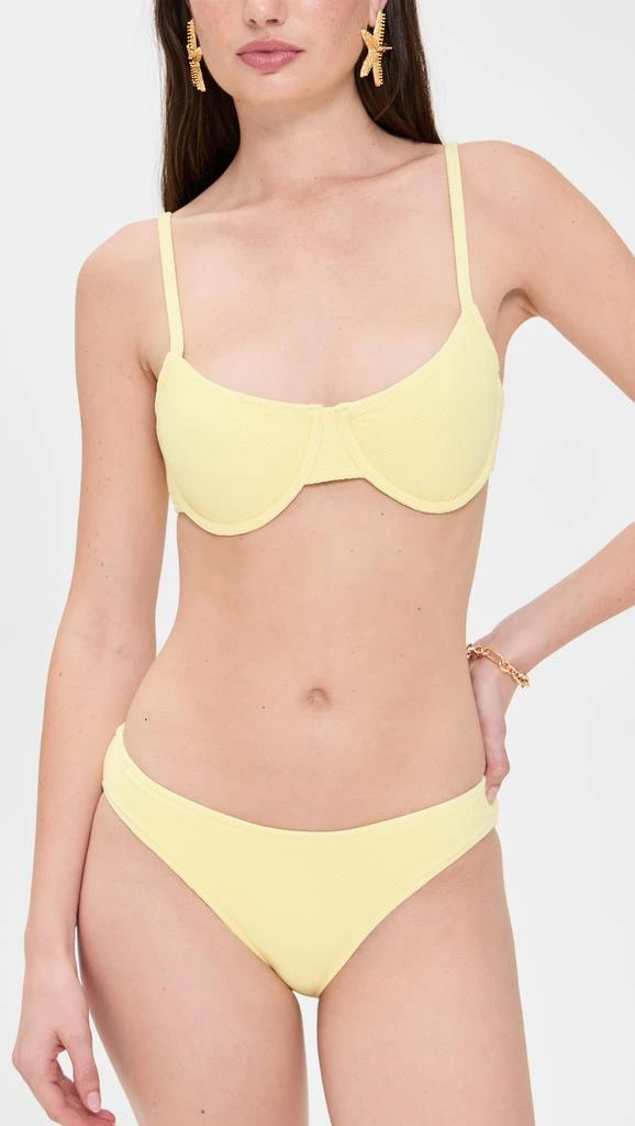 Solid  Striped The Eva Bikini Bottoms 3