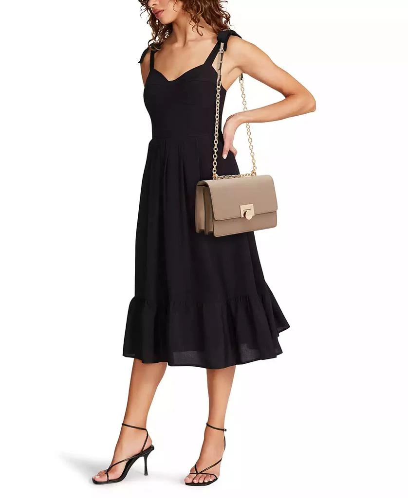 Anne Klein Convertible Flap Lock Chain Shoulder Bag 6