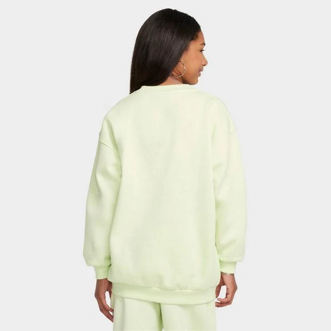 NIKE Girls' Nike Sportswear Club Fleece Oversized Sweatshirt 3