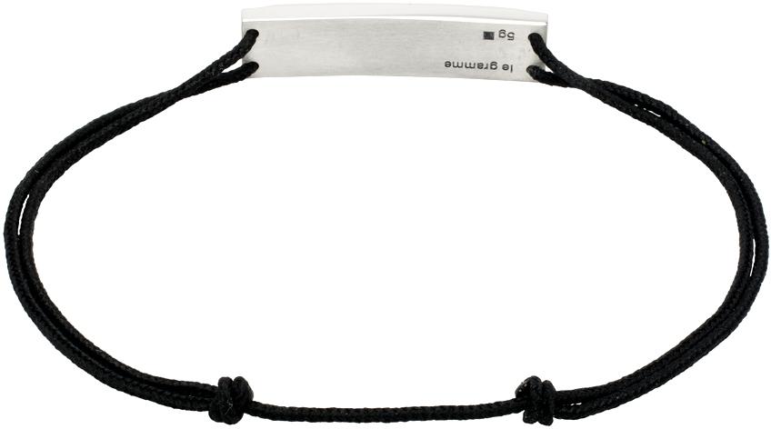 Le Gramme Black Godron 'Le 5g' Bracelet