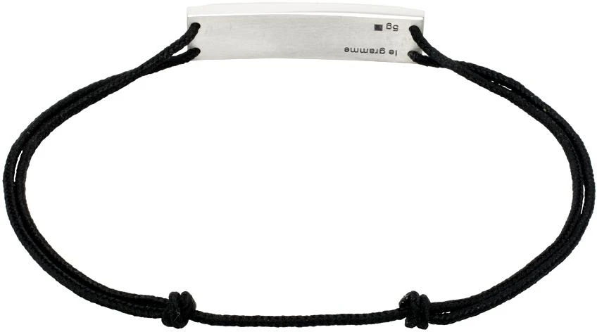 Le Gramme Black Godron 'Le 5g' Bracelet 2