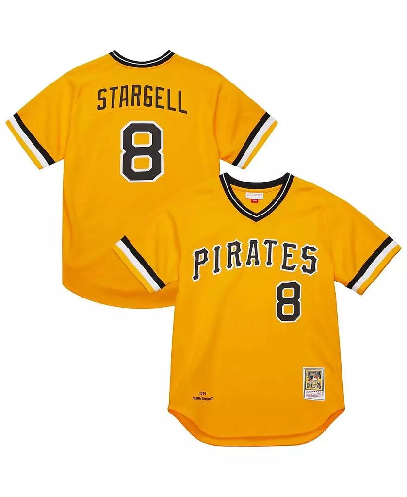 Mitchell 
Ness Men
s Willie Stargell Gold Pittsburgh Pirates 1979 Throwback Authentic Jersey