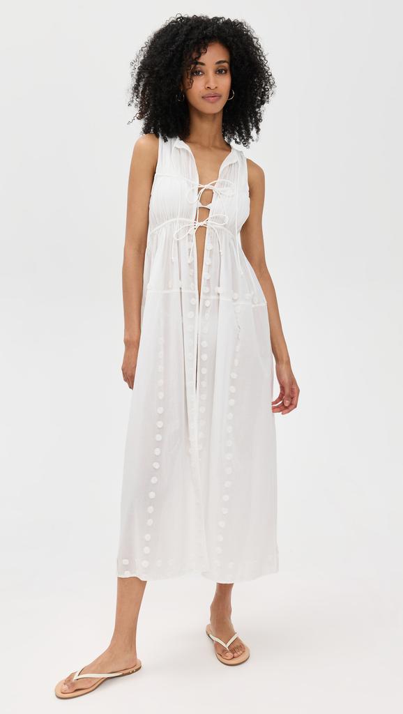 Ulla Johnson Gillian Sleeveless Dress Coverup