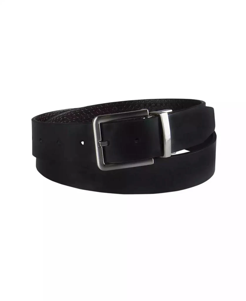 Calvin Klein Men's Micro Logo Strap Reversible Casual Belt 8