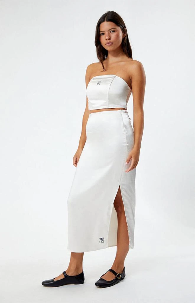 The Met x PacSun Satin Midi Skirt 1