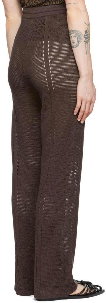 Nanushka Brown Gabin Lounge Pants 3
