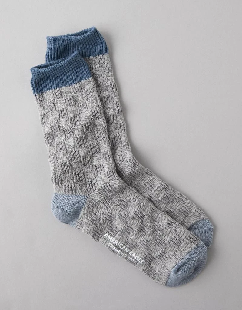 AE AE Checkerboard Terry Crew Socks 2