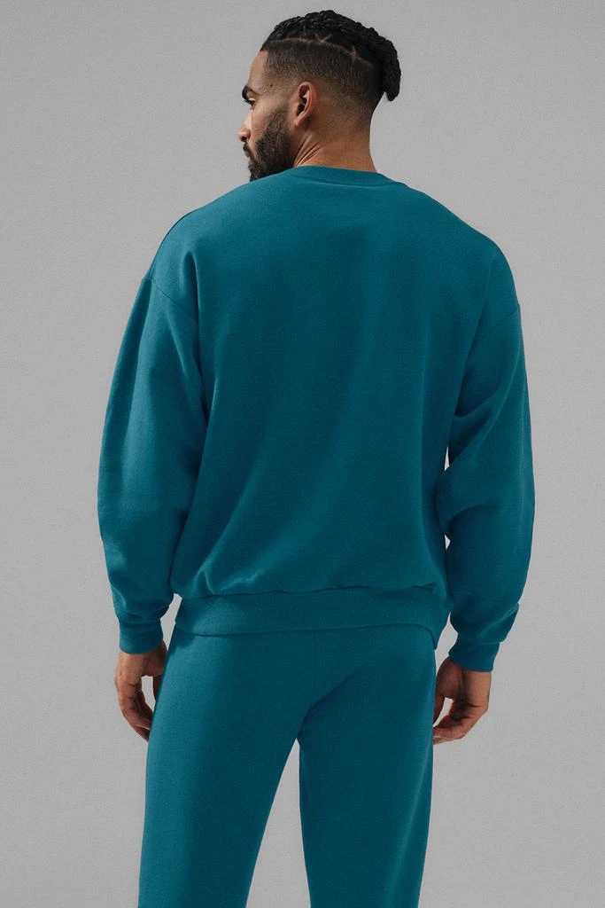 Alo Accolade Crew Neck Pullover - Oceanic Teal 2