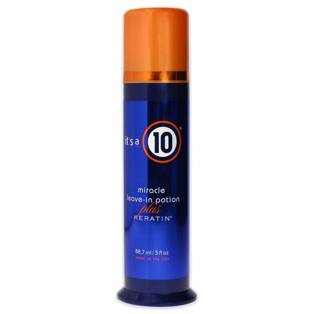 Its A 10 Miracle Leave-In Potion Plus Keratin by  for Unisex - 3 oz Cream 2