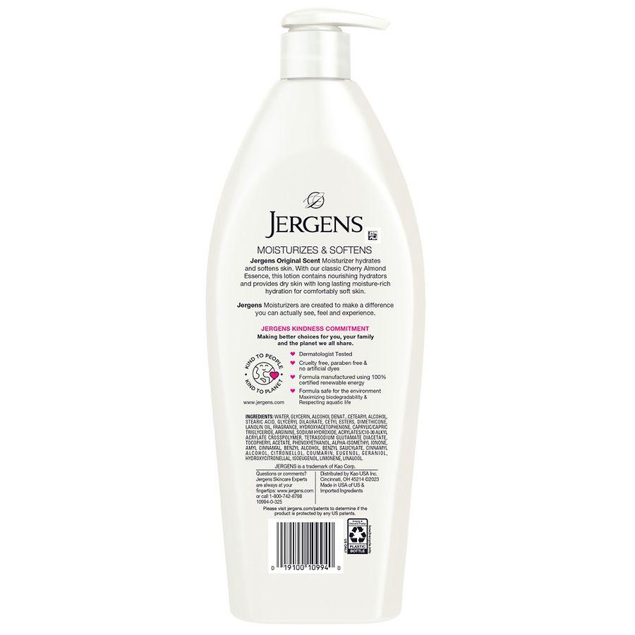 Jergens Dry Skin Moisturizer Body Lotion Cherry Almond