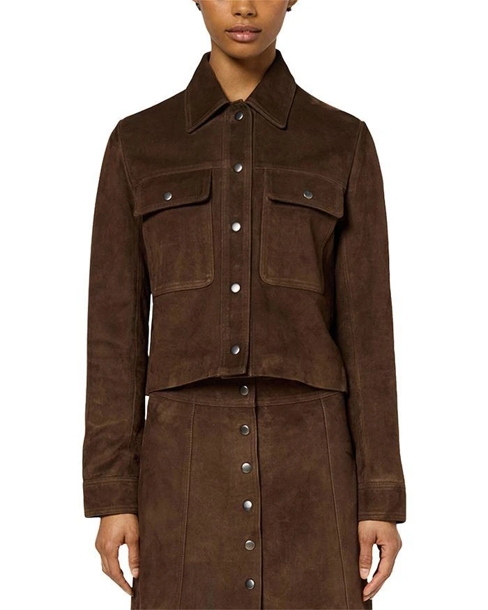 Gerard Darel Rosalia Suede Jacket 2
