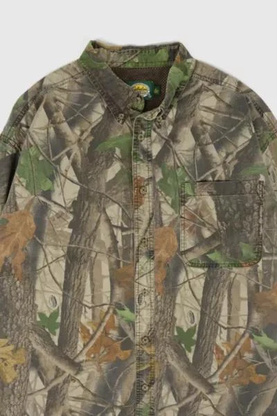 Urban Outfitters Vintage Real Tree Camo Button-Down Shirt 3