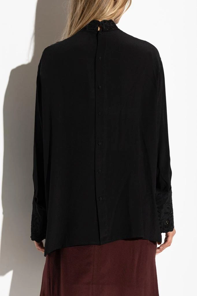 ETRO Etro Lace Detailed Long-Sleeve Top 3