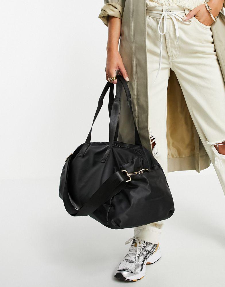 ASOS ASOS DESIGN holdall weekend bag in black