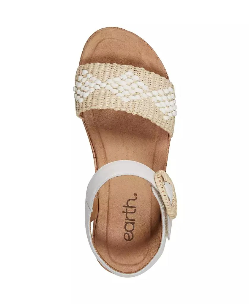 Earth Women's Padma Woven Band Ankle Strap Sandals 4