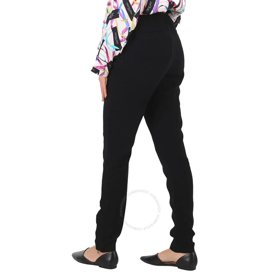 Burberry Ladies Black Custom Fit Monogram Motif Jogging Pants 3