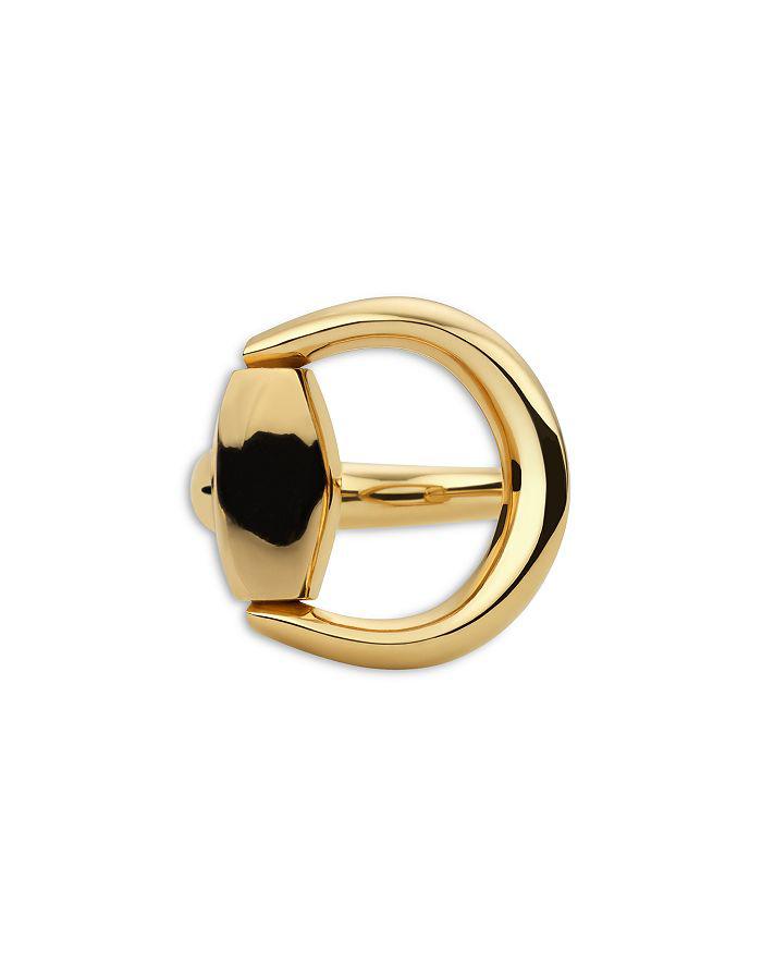 Gucci 18K Yellow Gold Horsebit Ring