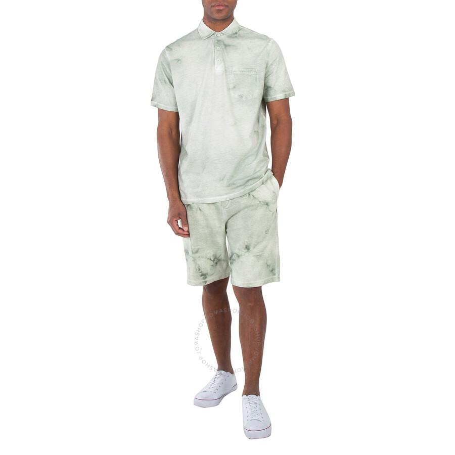 Ralph Lauren Tie Dye Cotton-Linen Polo Shirt