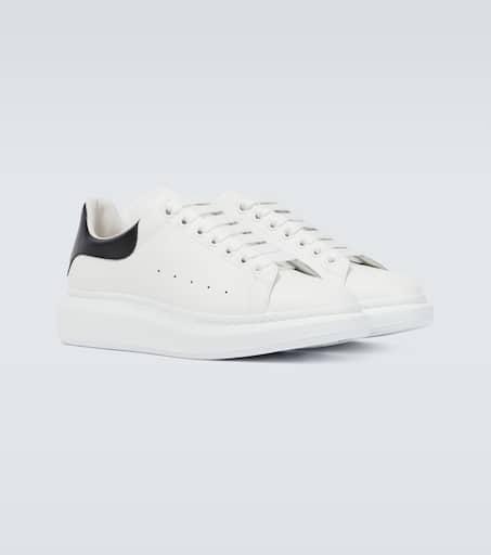 Court trainer pony-style calfskin trainers Alexander McQueen White size 35  EU in Pony-style calfskin - 30695082