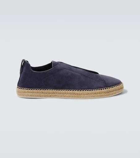 Zegna Triple Stitch suede espadrilles 1